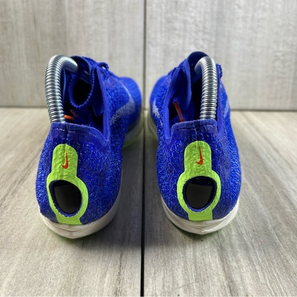 NEW Nike Air Zoom Victory Racer Blue Track Field Spikes cd4385-400 Mens Size 8.5 - Picture 7 of 11